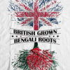 Bengali T-Shirt Company - BTCPAT0001 British Grown Bangladeshi Roots DESIGN