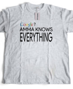 The Bengali T-Shirt Company - AMMA Knows Everything