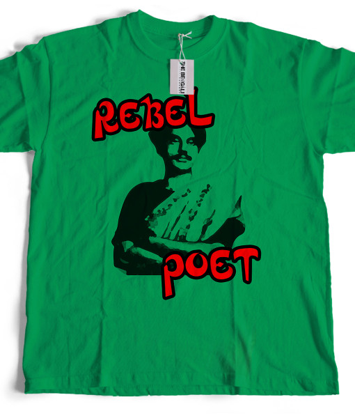 Bengali T-Shirt Company - BTCLEG001 Rebel Poet Kazi Nazrul islam