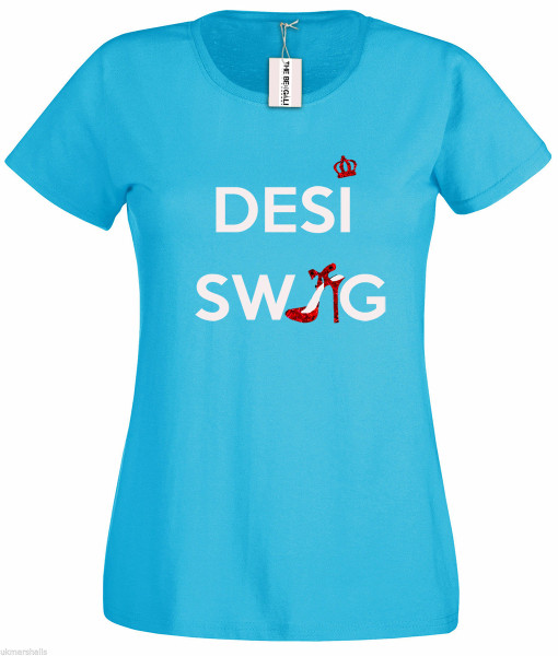 Bengali T-Shirt Company - BTCWFS0002 Desi Swag Womens