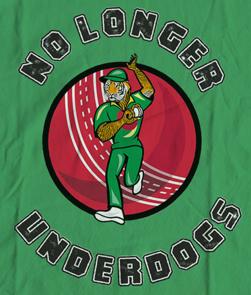 Bengali T-Shirt Company - BTCSPT0001 No Longer Underdogs Cricket DESIGN