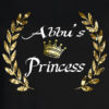 Bengali T-Shirt Company - BTCWFS0001 Abbu's Princess DESIGN Womens