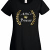 Bengali T-Shirt Company – BTCWFS0001 Abbu’s Princess Womens