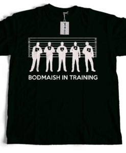 Bengali T-Shirt Company - BTCFUN0014 Bodmaish In Training Black