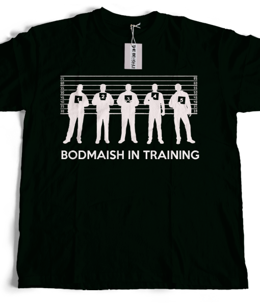 Bengali T-Shirt Company - BTCFUN0014 Bodmaish In Training Black