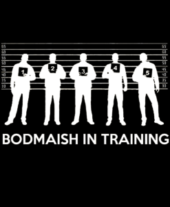 Bengali T-Shirt Company - BTCFUN0015 Bodmaish In Training Black DESIGN
