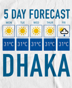 The Bengali T-Shirt Company - 5 Forecast Dhaka - DESIGN