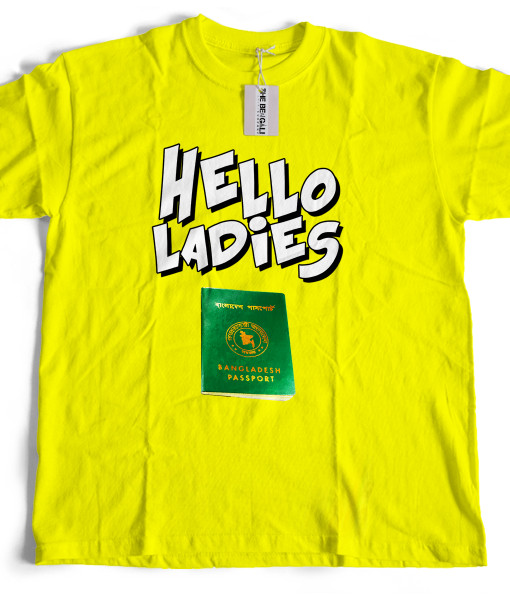 The Bengali T-Shirt Company - Hello Ladies Bangladesh Passport